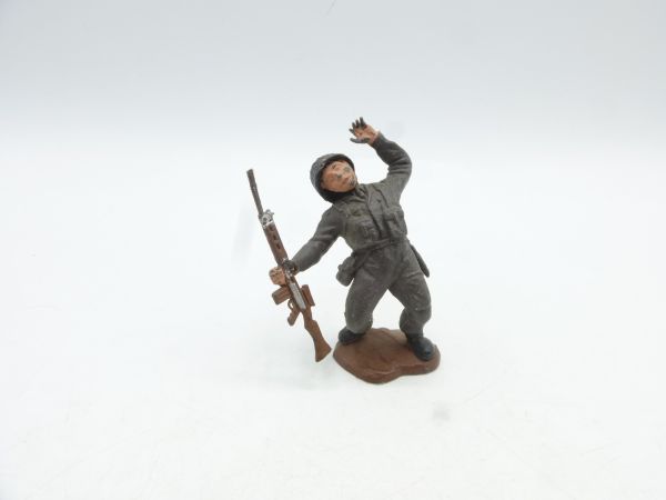 Britains Swoppets American soldier falling backwards