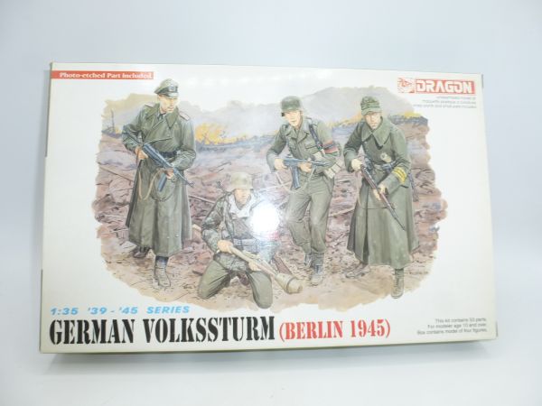 Dragon 1:35 German Volkssturm, No. 6020 - orig. packaging, on cast