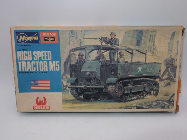 Hasegawa 1:72 US Army High Speed Tractor M5, Nr. 23 - OVP, am Guss