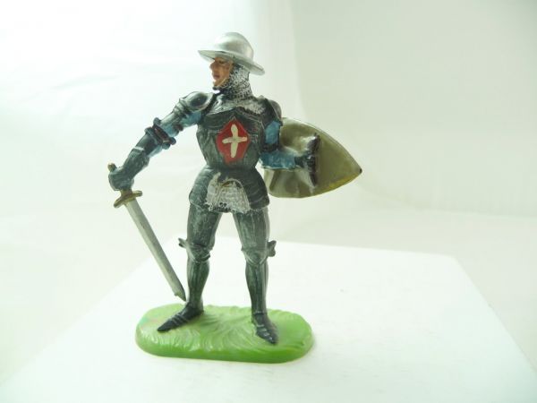 Elastolin 7 cm Knight standing, No. 8934 - early figure
