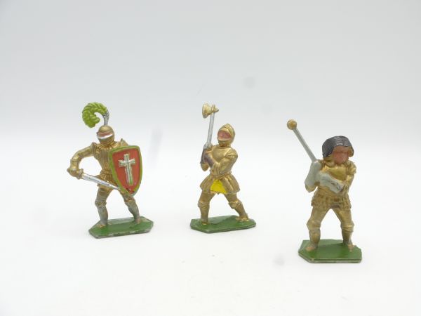 Lone Star (plastic) Group of knights (3 figures)