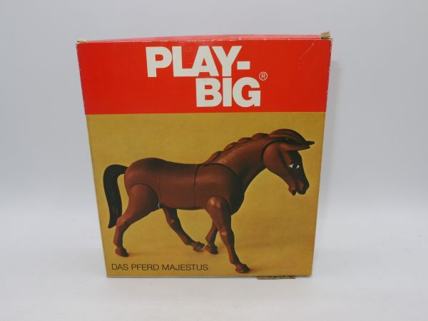 Play BIG The horse Majestus, black, No. 5761-20 - orig. packaging