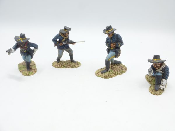 Modification 7 cm 4 Union Army soldiers in different positions
