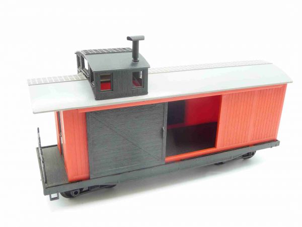 Timpo Toys Gepäckwagen rot - komplett, sehr guter Zustand