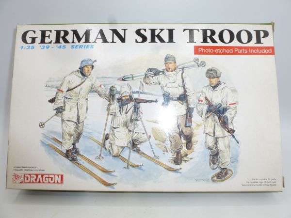 Dragon 1:35 German Ski Troop, Nr. 6039 - OVP, am Guss