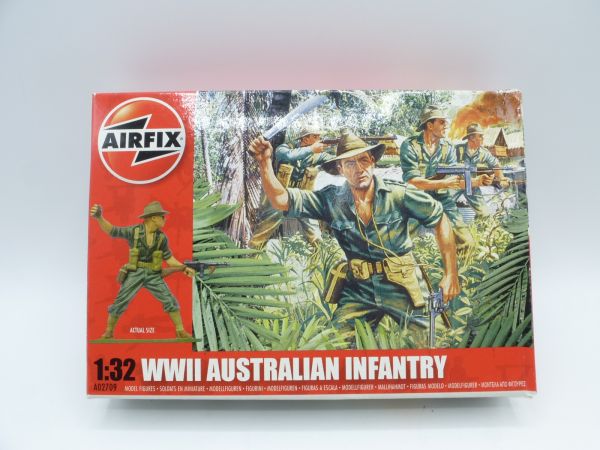 Airfix 1:32 Red Box: WW II Australian Infantry, Nr. A02709 - OVP