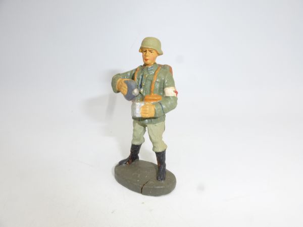 Elastolin (compound) Red Cross soldier drinking - see photos