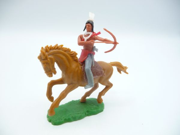 Elastolin 5,4 cm Indian riding with bow
