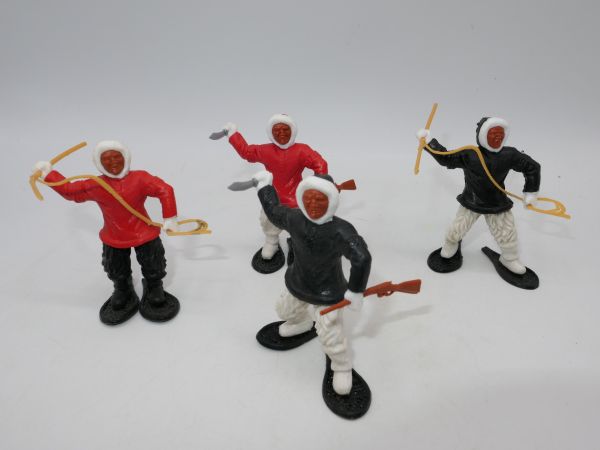 Timpo Toys Gruppe Eskimos (4 Figuren)
