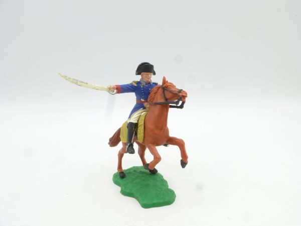 Timpo Toys Napoleon on horseback, sabre outstretched