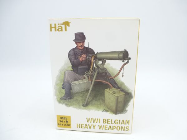 HäT 1:72 WW I Belgian Heavy Weapons, Nr. 8291 - OVP