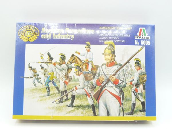 Italeri 1:72 Austrian Grenadiers and Infantry, No. 6005 - orig. packaging, shrink-wrapped