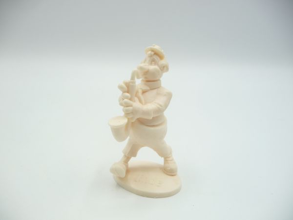 Linde Circus series: Clown with saxophone, cream - as good as new