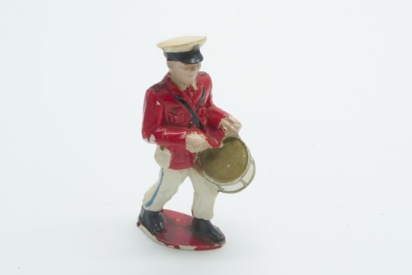 Military band, soldier with drum (hard plastic)