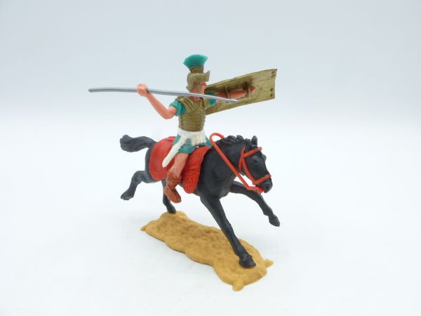 Timpo Toys Roman riding with pilum (green) - rare
