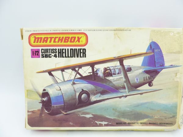 Matchbox 1:72 Curtiss SBC-4 Helldiver - OVP mit Beschreibung