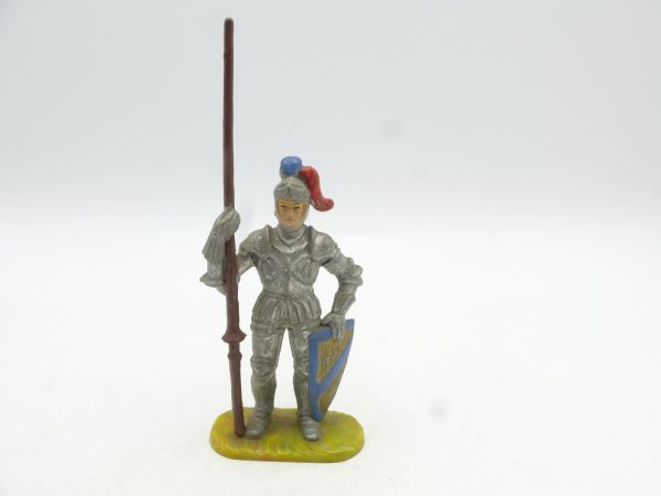 Elastolin 7 cm Knight standing, No. 8937, painting 2
