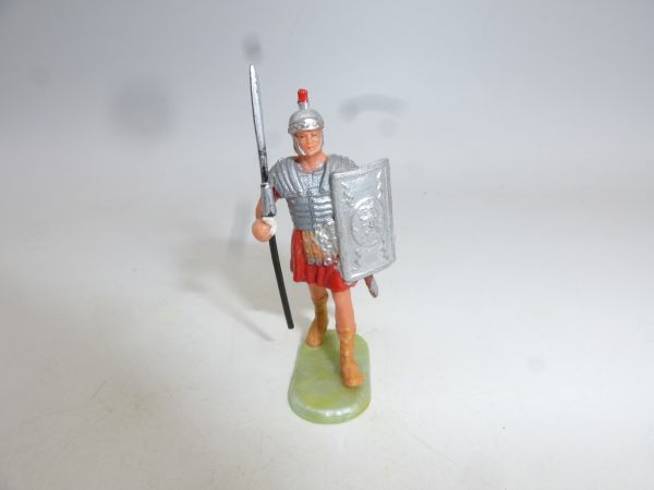 Elastolin 4 cm Legionär im Marsch, Nr. 8401 - frühe Figur, Daumen siehe Foto