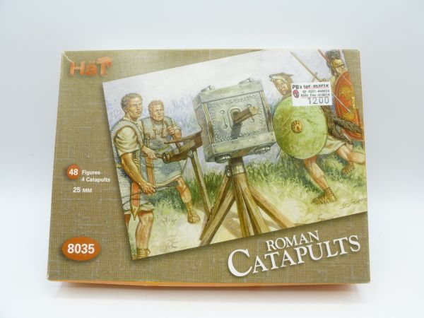 HäT 1:72 Roman Catapults 25 mm, No. 8035 - orig. packaging, not complete