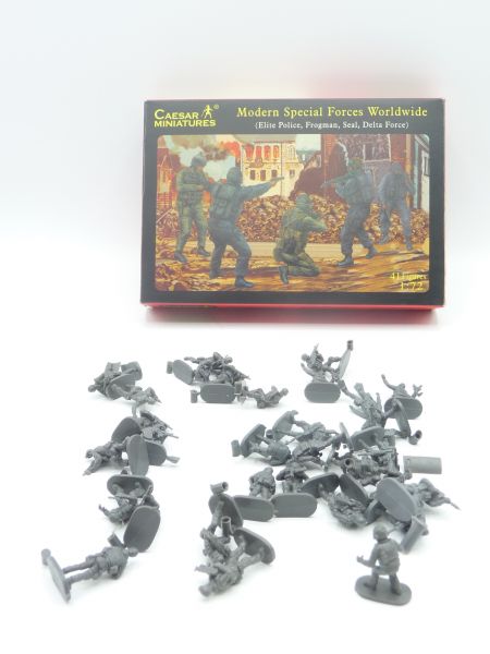 Caesar Miniatures 1:72 Modern Special Forces History 061 - OVP, Figuren inkomplett