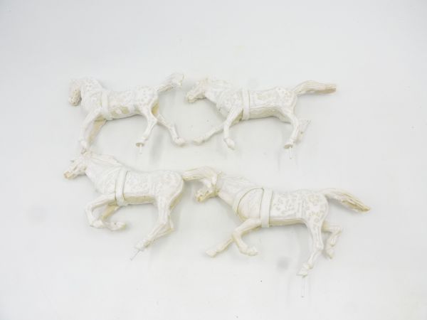 4 horses (blanks) e.g. for carriage