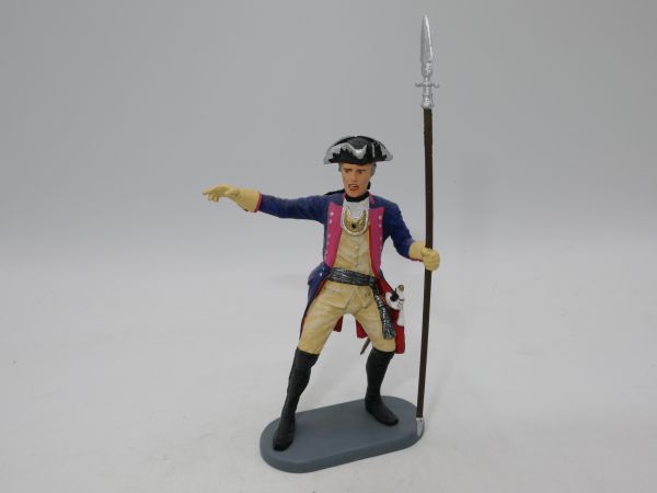 Preiser 7 cm Prussia 1756: Officer, Inf. Reg. 7