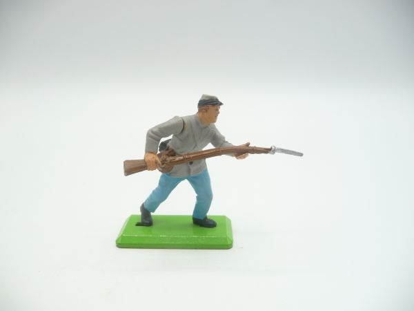 Britains Deetail Confederate Army soldier with rifle at the ready