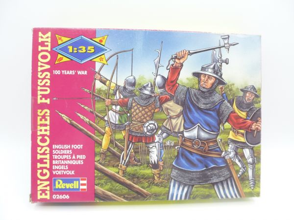 Revell 1:35 English infantry, No. 2606 - orig. packaging, on cast