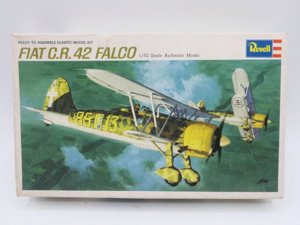 Revell 1:72 Fiat C.R 42 Falco - orig. packaging, on cast