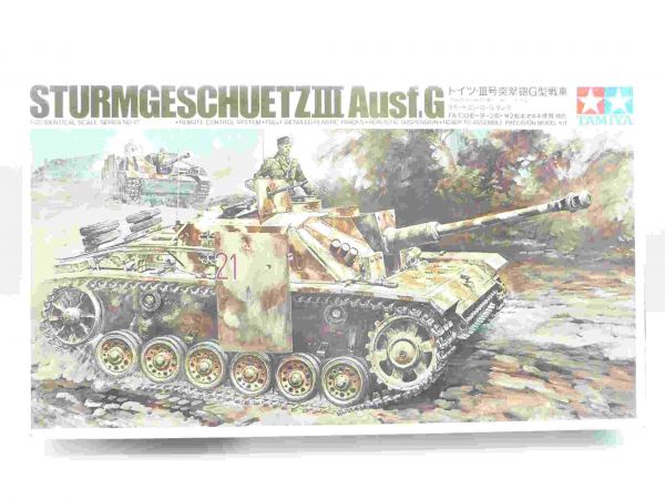TAMIYA 1:35 Sturmgeschuetz III Ausf. G, Series No. 237 - top condition, incl. instruction manual