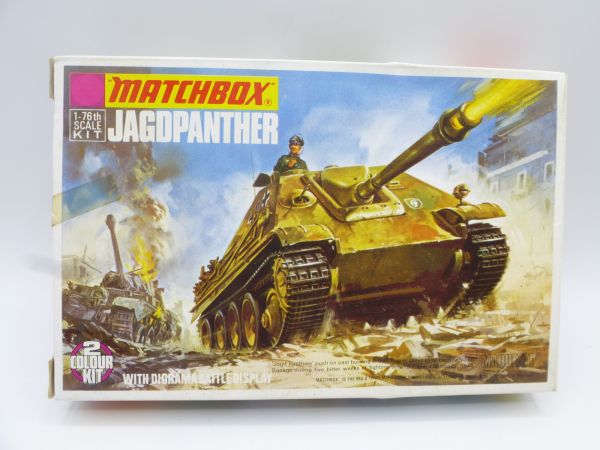 Matchbox Jagdpanther, Nr. PK-80 - OVP, Teile am Guss