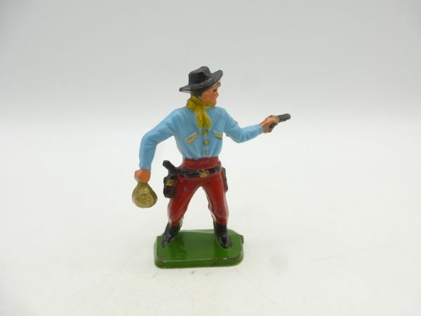 Starlux Cowboy mit Pistole + Geldsack