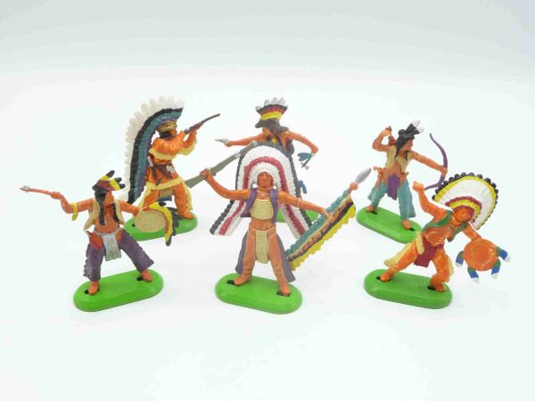 Britains Deetail 6 mixed Indians (made in China)