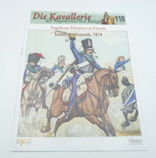 del Prado Booklet No. 118 Soldier, 1er Hussards 1814, Napoleon's hussars