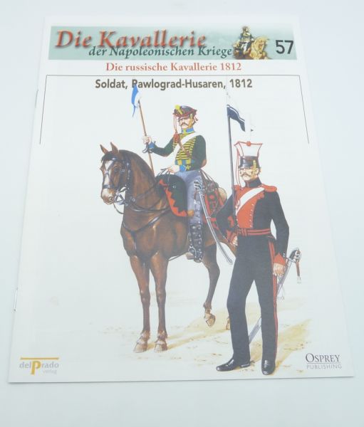 del Prado Booklet No. 57 Soldier, Pawlograd-Hussars 1812