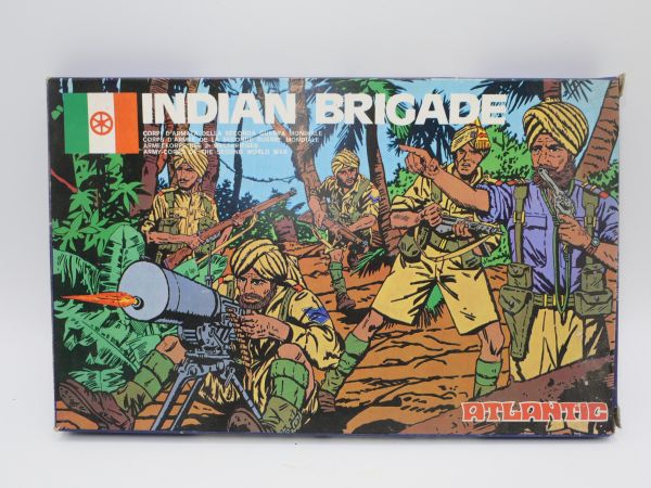 Atlantic 1:72 Indian Brigade, No. 86 - orig. packaging, extremely rare, on cast