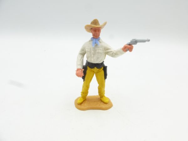 Timpo Toys Cowboy 2. Version stehend Pistole schießend