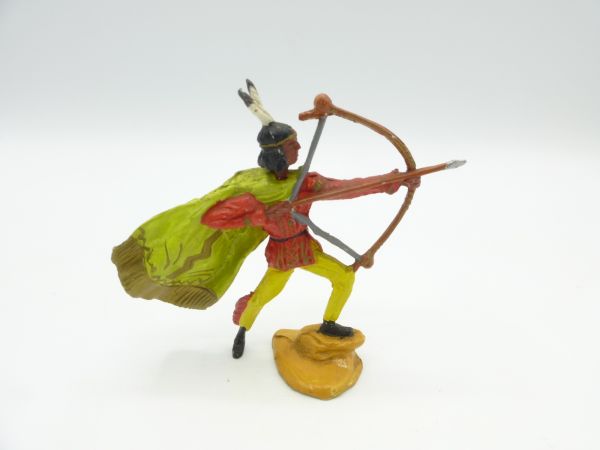 Merten Indian with cape standing with bow