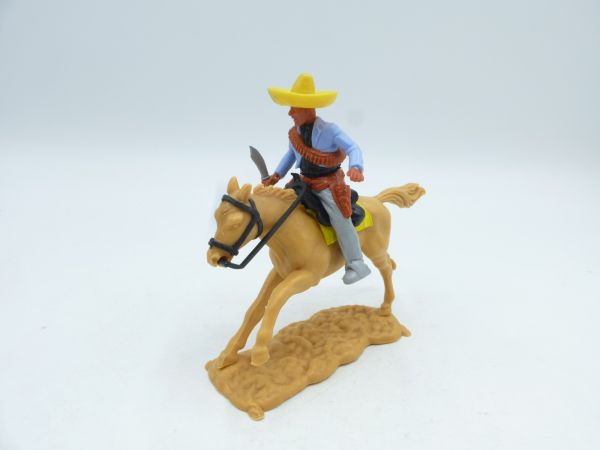 Timpo Toys Mexican riding with knife - nice lower part