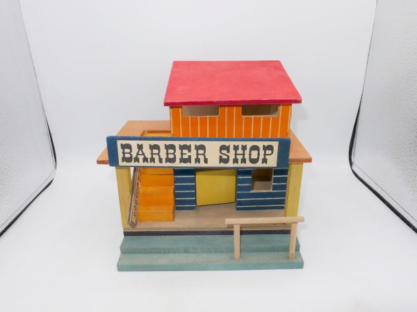 Elastolin Barber Shop, Nr. 7819 - komplett, guter Zustand, siehe Fotos