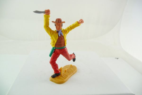 Timpo Toys Cowboy running on rare lower part 4th version