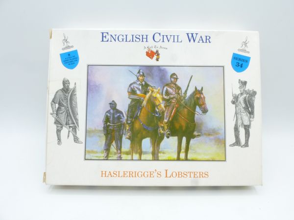 A Call to Arms 1:32 English Civil War: Haslerigge's Lobsters (8 pieces)