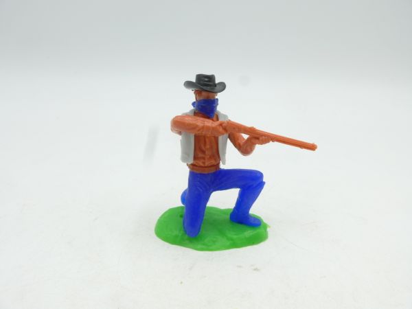 Elastolin 5,4 cm Bandit kneeling shooting