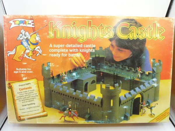 Timpo Toys / Toyway Box Knights Castle - contents see photos
