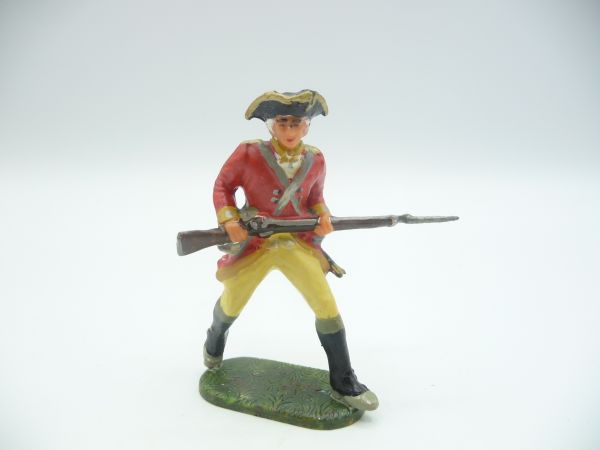 Elastolin 7 cm Britische Grenadiere: Soldat mit Gewehr vorgehend, Nr. 9142
