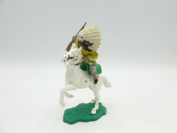 Timpo Toys Indian riding with gun - as good as new, top condition