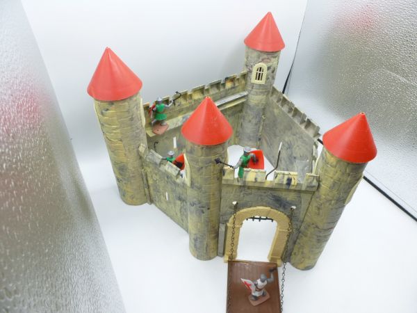 Great plug-in castle, suitable for 5,4-7 cm figures