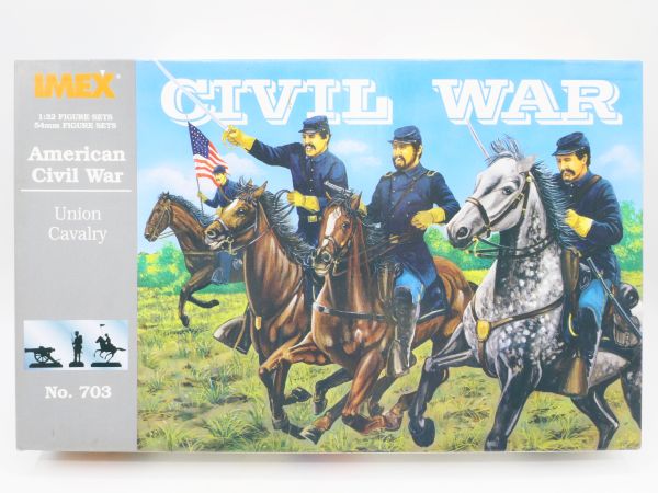 IMEX 1:35 Civil War: Union Cavalry, No. 703 - orig. packaging, complete