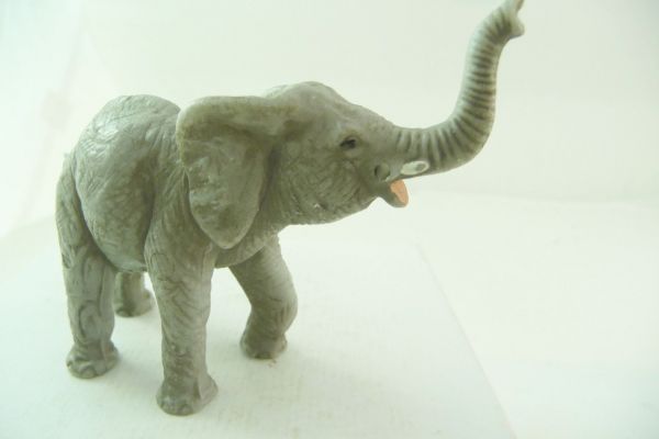 Elastolin soft plastic Young elephant - great painting