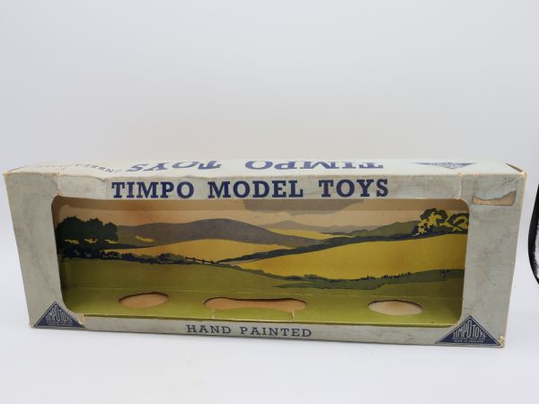 Timpo Toys Seltene Altbox (Leerbox) für 3 reitende Kosaken Ref. Nr. 475